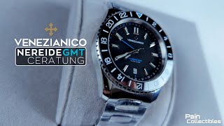 Venezianico Nereide GMT Ceratung  Unboxing and mini review [upl. by Jillie]