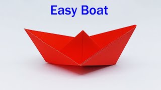 How To Make a Paper Boat  Easy Boat Making Tutorial [upl. by Aik583]