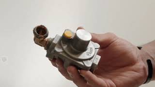 ILVE Range  How to install a gas regulator [upl. by Ehtyaf196]