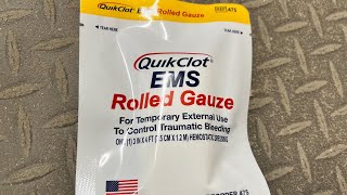 QuikClot EMS Rolled Gauze [upl. by Wileen]