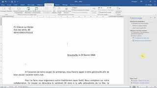 Comment réaliser un PUBLIPOSTAGE facilement  Cours WORD en français [upl. by Gilson]