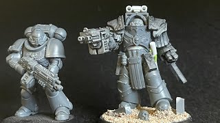 Pt 2 Cataphractii Terminator true scale conversion Horus Heresy Space Marine 30k 40k [upl. by Merrill919]