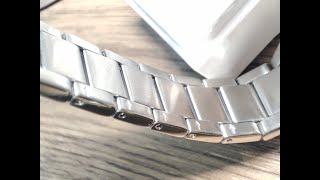 HOW TO ADJUST  RESIZE CASIO EDIFICE WATCH BAND  LINKS [upl. by Othilie]