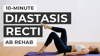 10 Minute Abs After Baby 8 Diastasis Recti Safe Ab Exercises [upl. by Vaios]