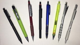 Mechanical Pencils for artists and graphic artists [upl. by Fiester521]