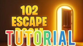 102 ESCAPE ROOM FULL GUIDE FORTNITE TUTORIAL [upl. by Esiuqcaj420]