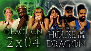 We were not prepared  House of the Dragon 2x4 quotRed Dragon and the Goldquot  Group Reaction [upl. by Cirnek]