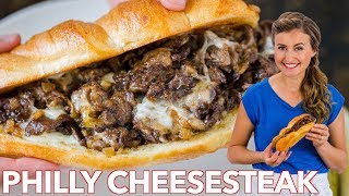 How To Make Classic Philly Cheesesteak Sandwich [upl. by Miculek]