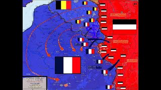 HOI4 Schlieffen Plan Western Front [upl. by Bergerac]