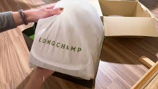 Longchamp LE FOULONNÉ 系列 斜揹袋XS LE PLIAGE XTRA 斜背袋 XS [upl. by Ayat]