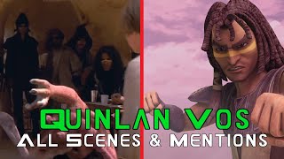 Quinlan Vos All Scenes and Mentions EP1 TCW EP3 OWK [upl. by Bucky]