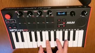 AKAI Professional MPK Mini Play MK3 [upl. by Carrel]