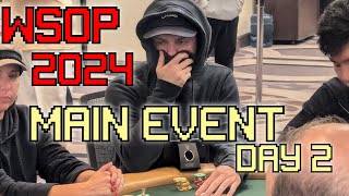 WSOP MAIN EVENT DAY 2 2024 [upl. by Norved842]