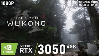 Black Myth Wukong  RTX 3050 Laptop  5600H  2x8GB  Benchmarks Multi Settings [upl. by Sisco]