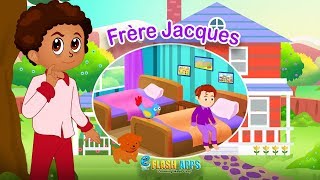 Frère Jacques Kids song amp Nursery Rhymes by EFlashApps [upl. by Anihsat]