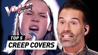 BEST CREEP covers Radiohead in The Voice Kids [upl. by Ymmij]