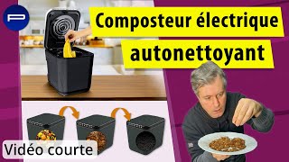 Composteur électrique K01 autonettoyant 3 L Rosenstein amp Söhne PEARLTVFR [upl. by Hanus]