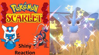 Pokemon Scarlet Shiny Venomoth Reaction [upl. by Vasos]