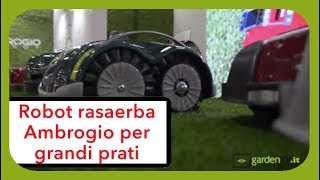 Robot rasaerba per ampie superfici Ambrogio L400 [upl. by Analaf261]