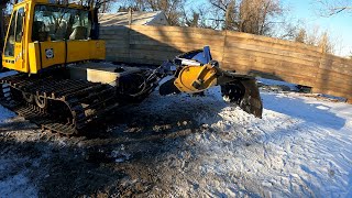 Figuring out how to attach a Snowcat Tiller [upl. by Baggs84]