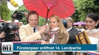 Fürst Alexander zu SchaumburgLippe eröffnet 14 Landpartie im Schloss Bückeburg [upl. by Torhert]