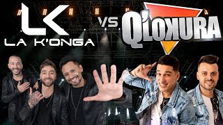 LA KONGA VS QLOKURA  MIX ENGANCHADO CUARTETO [upl. by Hutson311]