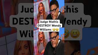 Judge Mathis Goes In On Wendy Williams After She Alleged He Got Another Woman Pregnant 😂🤣 [upl. by Flam]