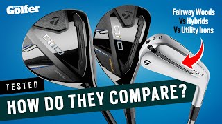 Fairway vs Hybrid vs Utility Iron  Nine lofts tested [upl. by Assenar]