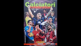 Panini COMPLETE Calciatori 202324 Celebration sticker album review [upl. by Evangelist]