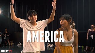 West Side Story  AMERICA  Choreography by Galen Hooks  TMillyTV Dance [upl. by Antebi593]