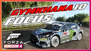 Forza Horizon 4  How to Unlock the Gymkhana 10 Focus RS RX Spring Games Seasonal Playground Games [upl. by Nivled]