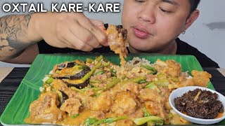 OXTAIL KAREKARE  INDOOR COOKING  MUKBANG PHILIPPINES [upl. by Weigle]