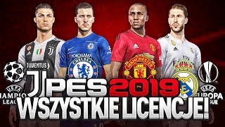 PES 2019 ZE WSZYSTKIMI LICENCJAMI ⚽ JAK TO ZROBIĆ [upl. by Astor982]