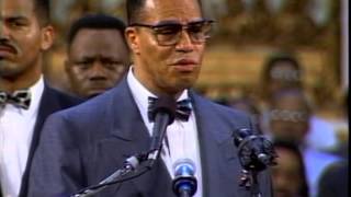 Louis Farrakhan The Pain of Being a Black Man in White America Part 1 [upl. by Retsof766]