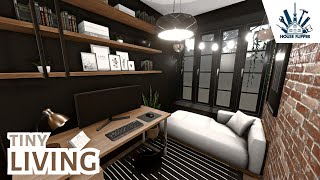 First Office  Industrial Tiny Living  House Flipper  Speed Build [upl. by Ratna]