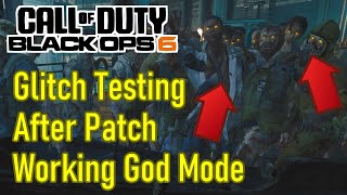 Black Ops 6 glitches test AFTER patch and NEW GOD MODE GLITCH skip liberty falls boss fight glitch [upl. by Ednargel]