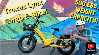 THE BEST CARGO EBIKE WITH DUAL SENSORS TROXUS LYNX [upl. by Choo953]