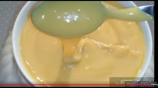 Crème pâtissière au Caramel Sans oeufs [upl. by Nainatrad]