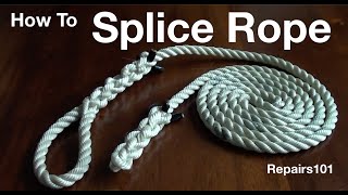 How to Splice Rope [upl. by Ees577]