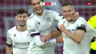 Servette FC vs FC Basel 41 12112023 Highlights [upl. by Benedikt]