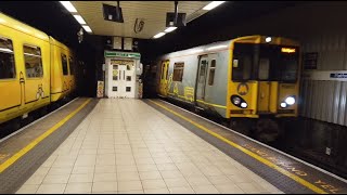 Trains at Liverpool Central 27072021 1080p HD [upl. by Ilrebmik]