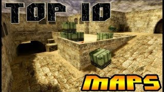 Top 10 Most Popular Maps in Counter Strike 16 [upl. by Assirral]