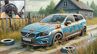 Restoring VOLVO V60  Forza Horizon 5 Gameplay  VOLVO V 60 G29 Steering Wheel [upl. by Notaes]