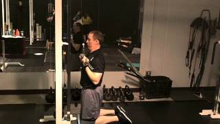 TallKneeling Lat Pulldown [upl. by Calvina915]