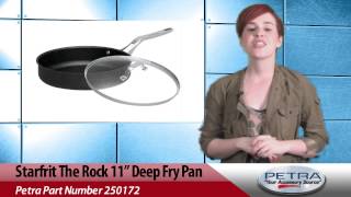 The Rock Deep Fry Pan from Starfrit [upl. by Atikel493]