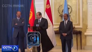 Pacte ÉgypteÉrythréeSomalie les pays renforcent la coopération dans la lutte contre le terrorisme [upl. by Cirdek893]