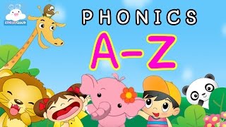 สอนการออกเสียง Phonics AZ สื่อการสอนอนุบาล by  เพลงเด็ก KidsOnCloud [upl. by Roeser]