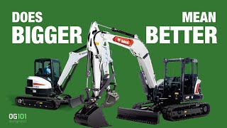 5 ton e50 Mini vs 8 ton e88 Midi Excavator  How big is big enough [upl. by Argela]