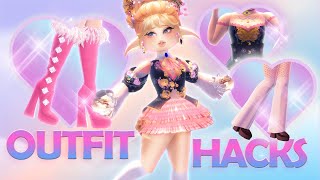 15 UNIQUE SNOW SWAN Outfit Hacks You MUST Try In Royale 🏰 High [upl. by Aicilehp206]