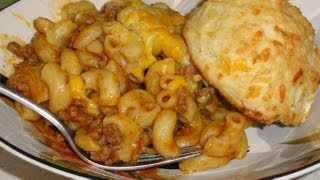 HamburgerMacaroni Casserole [upl. by Drofwarc]